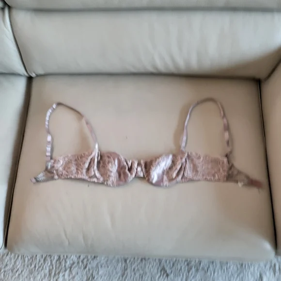 Vintage Christian Dior ballet lavender balconette dainty bra - Picture 6 of 9